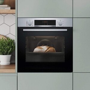 Bosch Series 4 Electric Pyrolytic Single Oven Stainless Steel Ex-Display