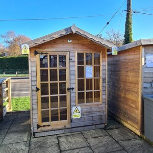 6 X 6 Budget Georgian Summerhouse Ex-Display