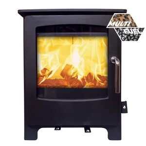 MI Fires 141 Medium Solway Multi Fuel Stove - Ex-Display