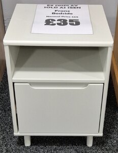Franz 1 Drawer 1 Shelf Bedside Table (Ex-Display)