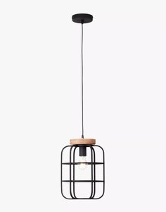 Brilliant Lighting Gwen Pendant Light, Black - Ex-Display