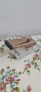 Ex-Display Zucchetti HIM Single Lever Basin Mixer, Rose Gold, No Box