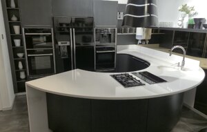 Ex-Display Schmidt Loft Black Kitchen With Neff Appliances