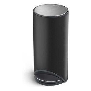 Joseph Joseph Arc 30L Matt Black Easy-Push Pedal Kitchen Bin - Ex-Display