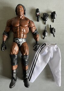Mattel WWE Elite Ruthless Aggression Booker T Action Figure, Ex-Display, Nwo