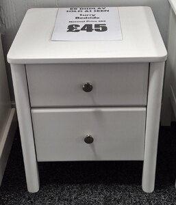 Surry 2 Drawer Bedside Table (Ex-Display)