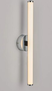 John Lewis Deco Rod LED Bathroom Wall Light Chrome, Ex-Display