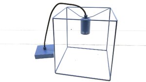 1 Light Cluster Pendant Ceiling Lamp Light Navy Blue Edge Ex-Display Unboxed