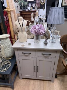 Gorgeous Sideboard With 2 Drawers And 2 Cupboards Solid Wood - Ex-Display