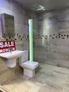 Ex-Display Bathroom Set with Sink Cabinet, Mirror and Mirror Cabinet