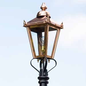 Ex-Display 70cm Copper Victorian Lantern - Replacement Lamppost Top