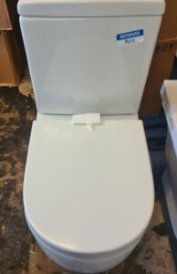 Roca Meridian Rimless Standard Close Coupled Back to Wall Toilet Set