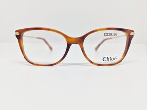 Chloé Ce2718 725 Ex-Display Women's Folding Eyeglasses, Brown/Gold