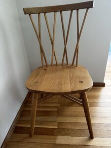 John Lewis Shalstone Dining Chair Oak Ex-Display