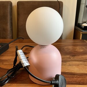 John Lewis Lupo Touch Table Lamp Pink Ex-Display