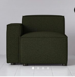 Ex-Display Swyft Model 03 Left Arm Sofa Module, Fern Bucle