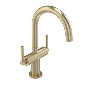 Ex-Display Tavistock Cohort Lever Mono Basin Mixer Tap - Brushed Brass
