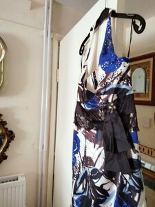 LineaRaffaelli Halter Neck Size 16 Dress Ex-Display Very Good