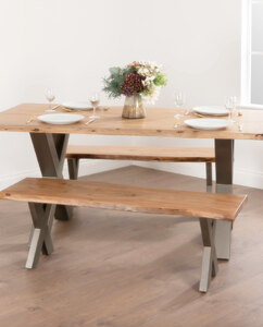Live Edge Dining Table - Ex-Display