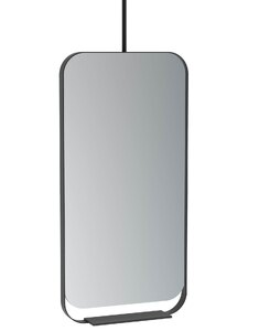 Saneux Volato 500 x 1000mm Matte Black Mirror - Ex-Display