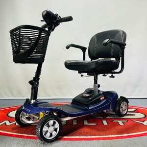 Ex-Demo 2025 LiTech Neon 15 Lightweight Portable Mobility Scooter Buggy (Purple)