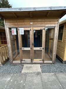 8 x 8 Pent Studio Summerhouse (Ex-Display)