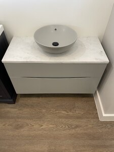 Ex-Display Crosswater Glide II Vanity Unit, Worktop and Basin