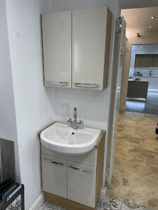 Utopia Bathroom Under Sink Vanity Unit - Basin And Wall Cabinet Ex-Display