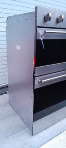 Smeg Dosf6390X 60cm Stainless Steel & Dark Glass Built In Double Oven (Ex-Display)