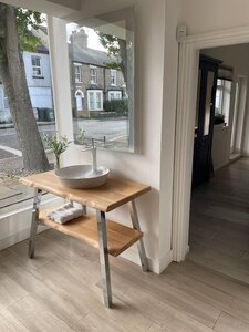 Ex-Display Duravit Basin with Hacker Systemat Bathroom Furniture Suite