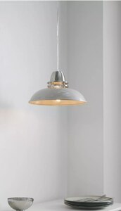 John Lewis Carmine Ceiling Light Shade, Putty, Ex-Display Model