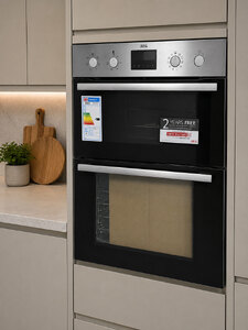 AEG 6000 Series Built-In Electric Double Oven (DCB535060M) Ex-Display