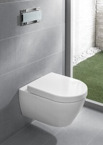 Ex-Display Villeroy & Boch Subway 2.0 Wall-Mounted Toilet Pan With Seat