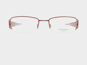 Ana Hickmann AH1121 02E Ex-Display Womens Eyeglasses Red Half Rim