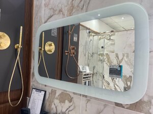 Hib Air 120cm x 70cm Mirror with Soft Glow Lighting - Ex-Display