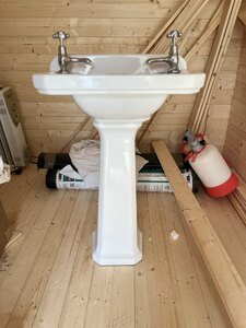 Bayswater Fitzroy Bathroom Basin with Taps - Ex-Display Never Used