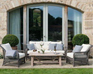 Neptune Harrington 3 Seater Sofa and 2 Armchairs Ex-Display