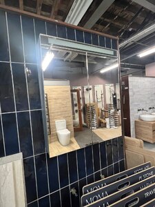 Keuco Royal E One 600mm LED Illuminated Double Mirror Cabinet Ex-Display