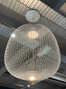 Foscarini Spokes 2 Pendant Light in White Ex-Display