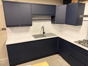 Brand New Ex-Display J Groove Indigo Blue Kitchen Including Everything