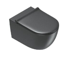 Ex-Display Catalano Sfera Wall-hung WC & Soft Close Seat Satin Black