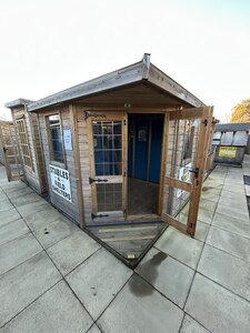 8x8 Corner Belvoir Summerhouse Ex-Display