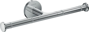 Axor Universal Circular Double Toilet Roll Holder Chrome