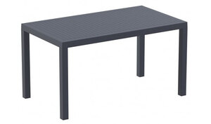 New Ex-Display, Bespoke Made, Melbourne Table Black Outdoor, 35 In Stock