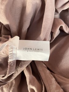 John Lewis Comfy & Relaxed Washed Super King Duvet Cover, Rosa, Ex-Display