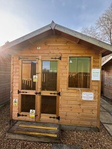 8x6 Budget Plain Summerhouse Ex-Display