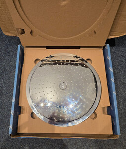 Ex-Display Grohe 310mm Metal Shower Head in Chrome