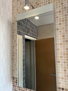Schneider Quadraline Single Door Mirror Cabinet - Ex-Display