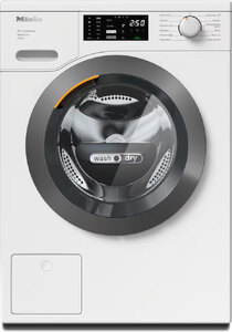 Miele WTD165 WPM Washer-Dryer 8/5kg — Lotus White — Ex-Display, Never Used