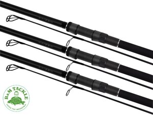 3 X Korda Kaizen Platinum Carp Rods 13ft 4lb 3-5oz Ex-Display Models